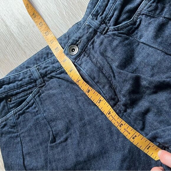 THEORY denim Bell Tailored  5 pocket  jean pleated Short with wide pleats 26 - Picture 5 of 9